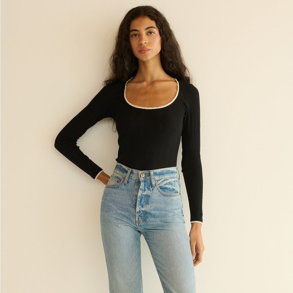 Dôen Romy Tee in Black - Picture 2 of 10